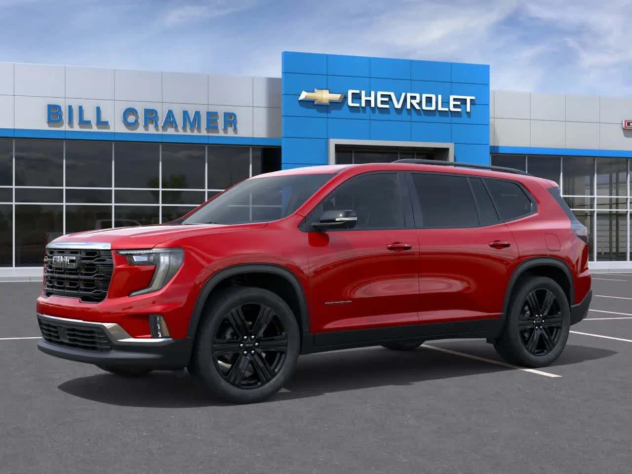 New 2026 Volcanic Red Tintcoat GMC Elevation image 2