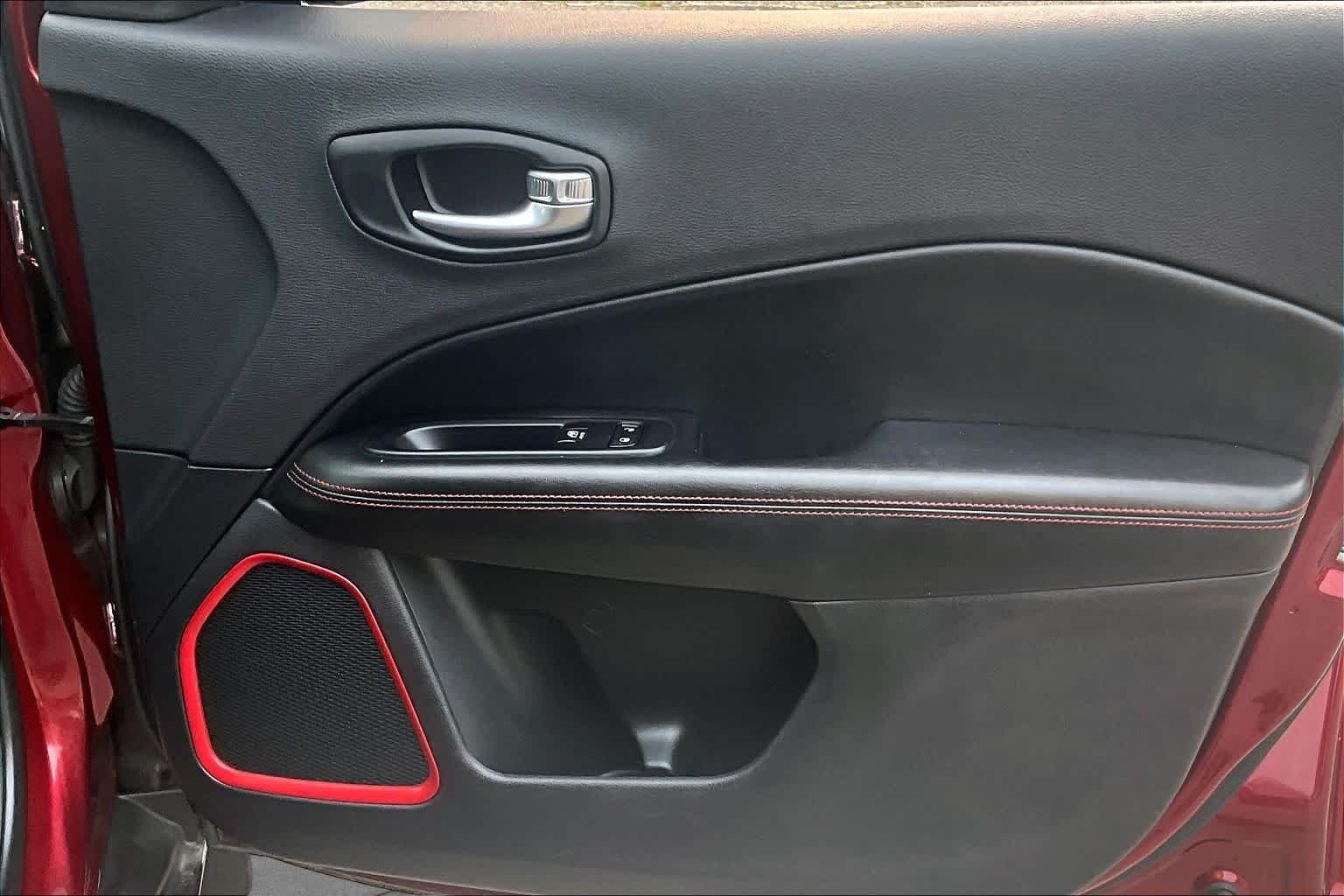 Used 2021 Velvet Red Pearlcoat Jeep Trailhawk image 21