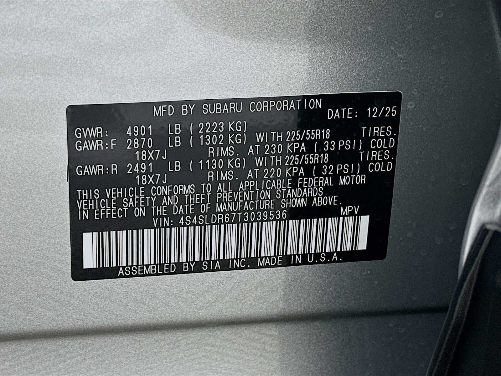 Certified Used 2026 Ice Silver Metallic Subaru Limited image 31