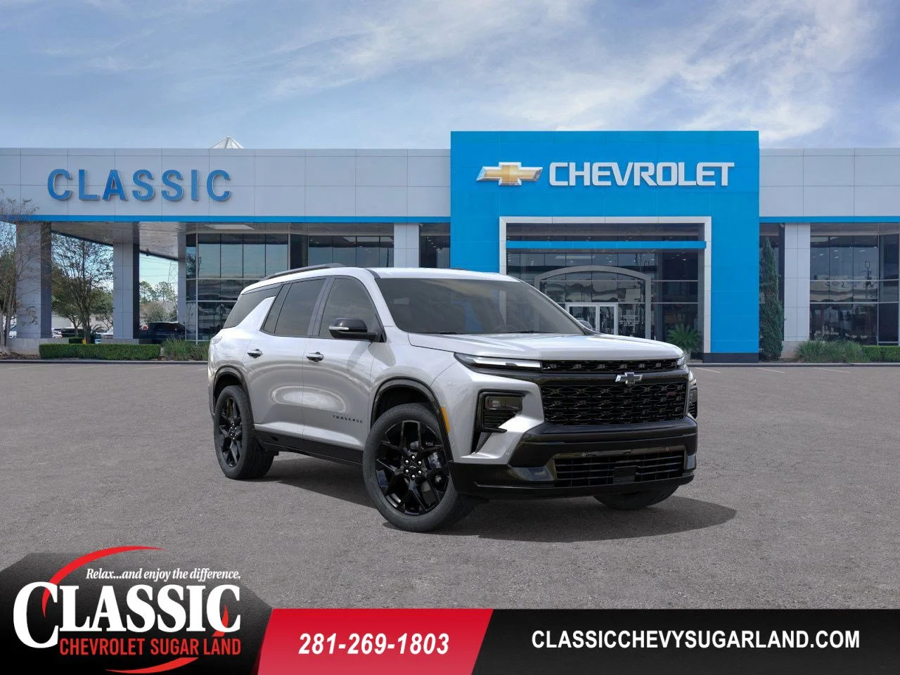 2026 Chevrolet Traverse RS Gray at Classic Elite Chevrolet Hwy 6