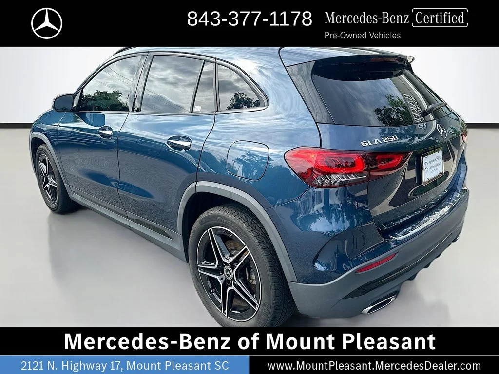 Certified Used 2023 Denim Blue Metallic Mercedes-Benz GLA 250 image 7