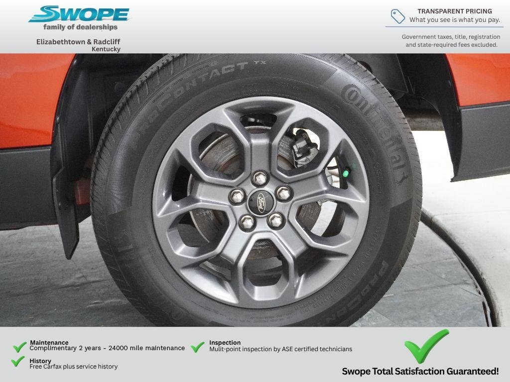 Used 2024 Hot Pepper Red Metallic Tinted Clearcoat Ford XLT image 32