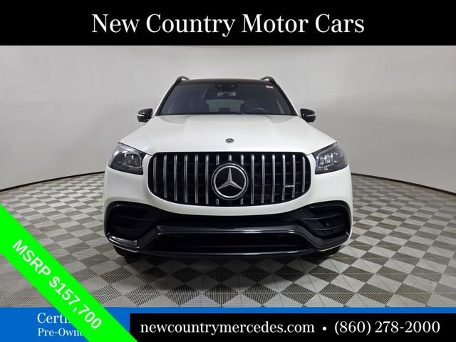 Certified Used 2021 White Mercedes-Benz GLS 63 AMG® image 8