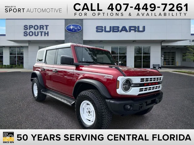 2025 Ford Bronco Heritage Edition