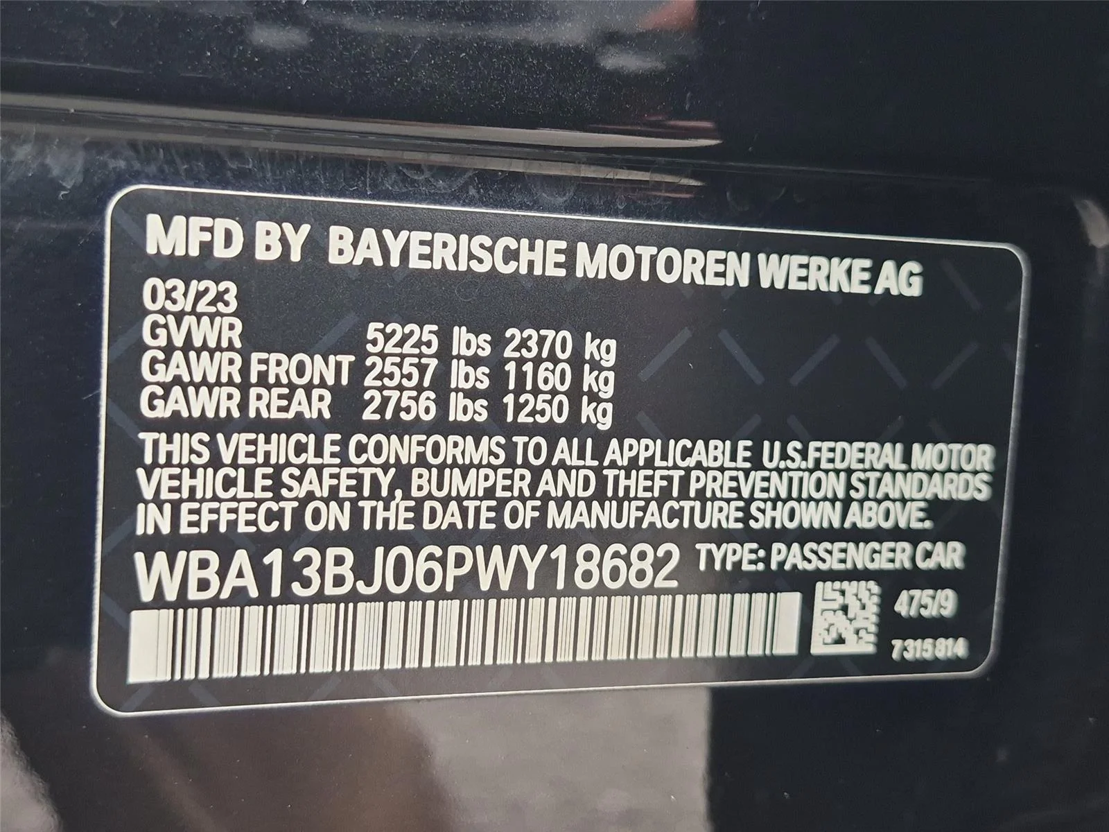 Certified Used 2023 Black Sapphire Metallic BMW xDrive image 41