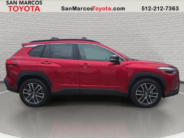 New 2026 Soul Red Crystal Toyota XLE image 4