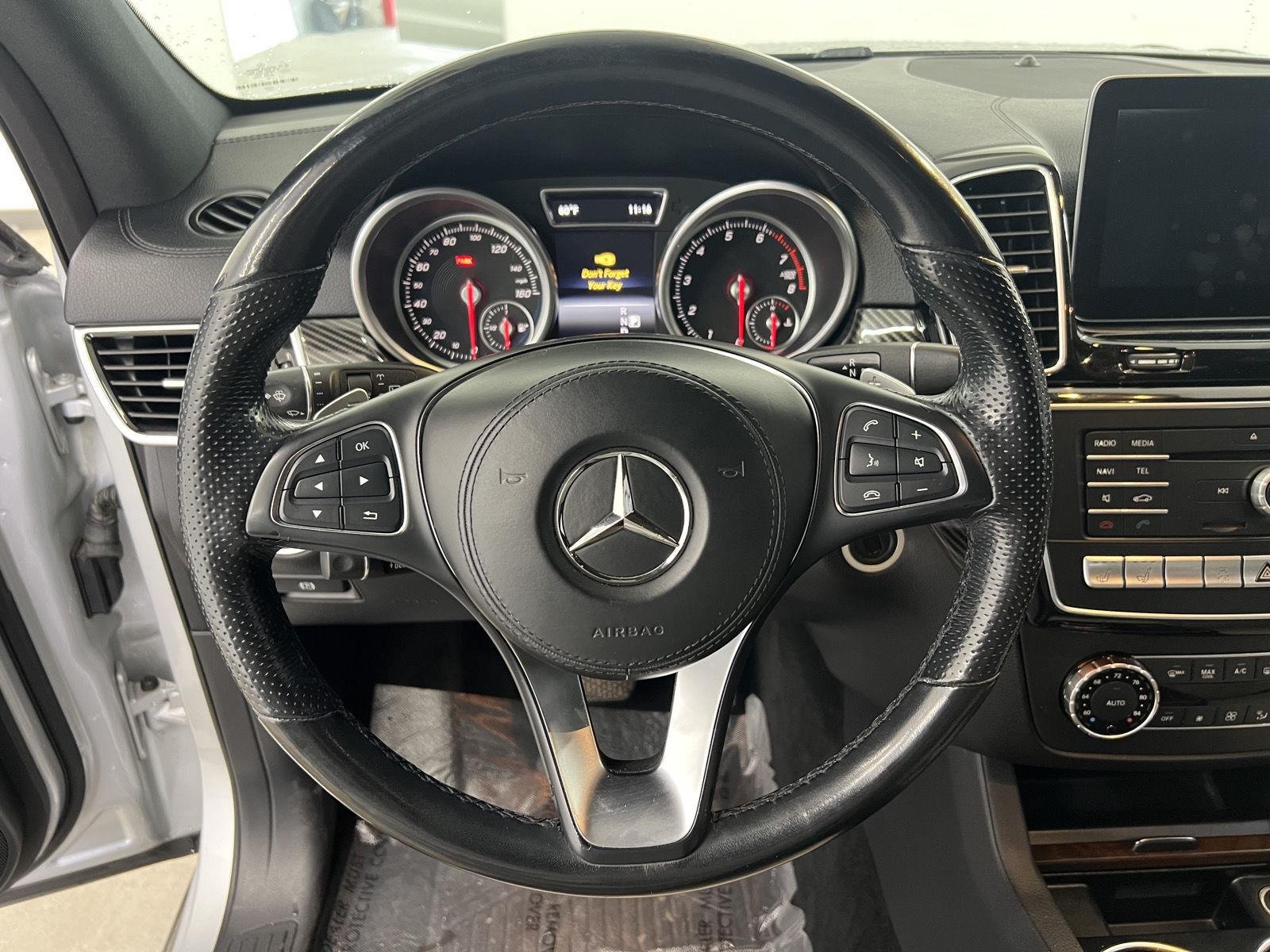 Used 2017 Iridium Silver Metallic Mercedes-Benz GLS 450 image 15