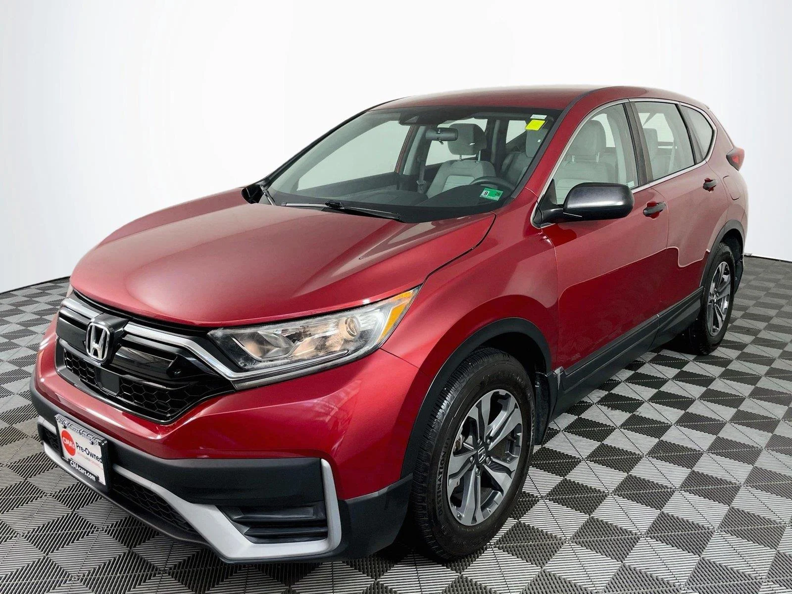 Certified Used 2020 Radiant Red Metallic Honda LX image 3