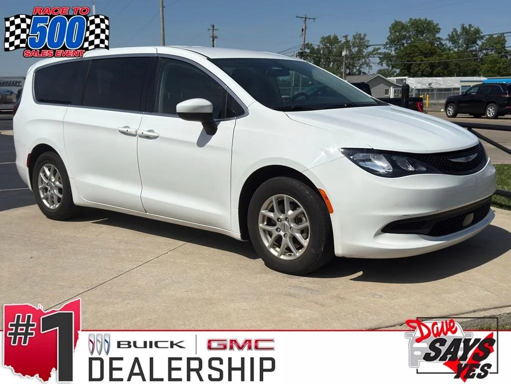 Used 2022 Bright White Clearcoat Chrysler LX image 1