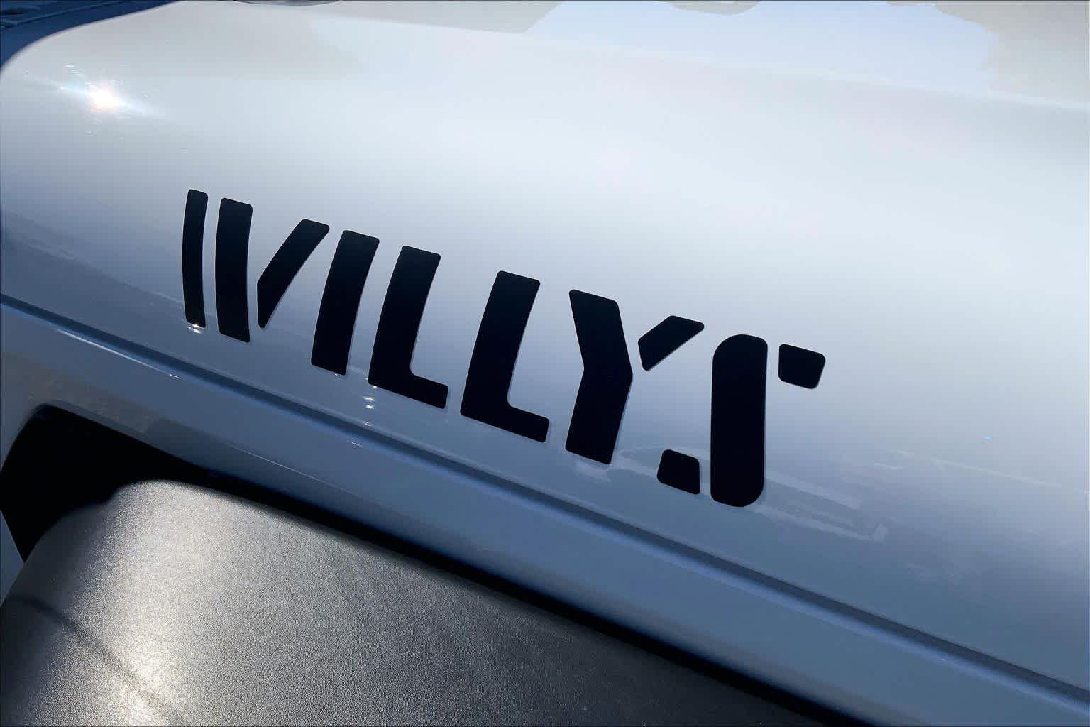 Used 2020 Bright White Clearcoat Jeep Willys Sport image 10