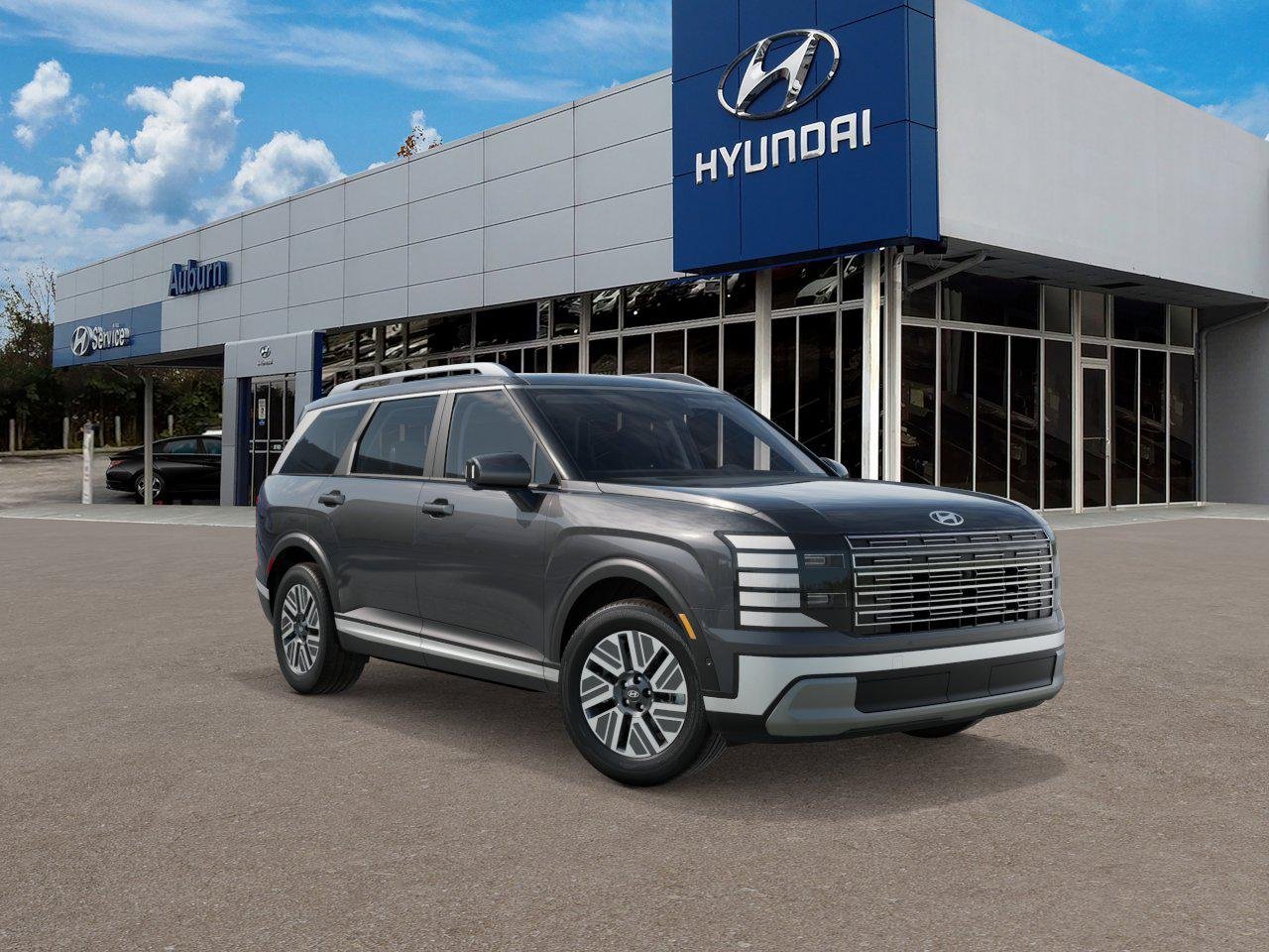New 2026 Ecotronic Gray Pearl Hyundai Blue SEL Premium 7P image 2