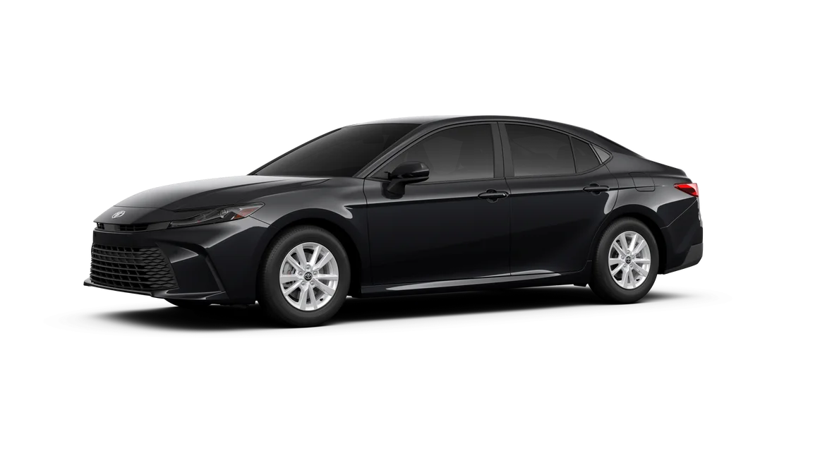 New 2026 Midnight Black Metallic Toyota LE image 24