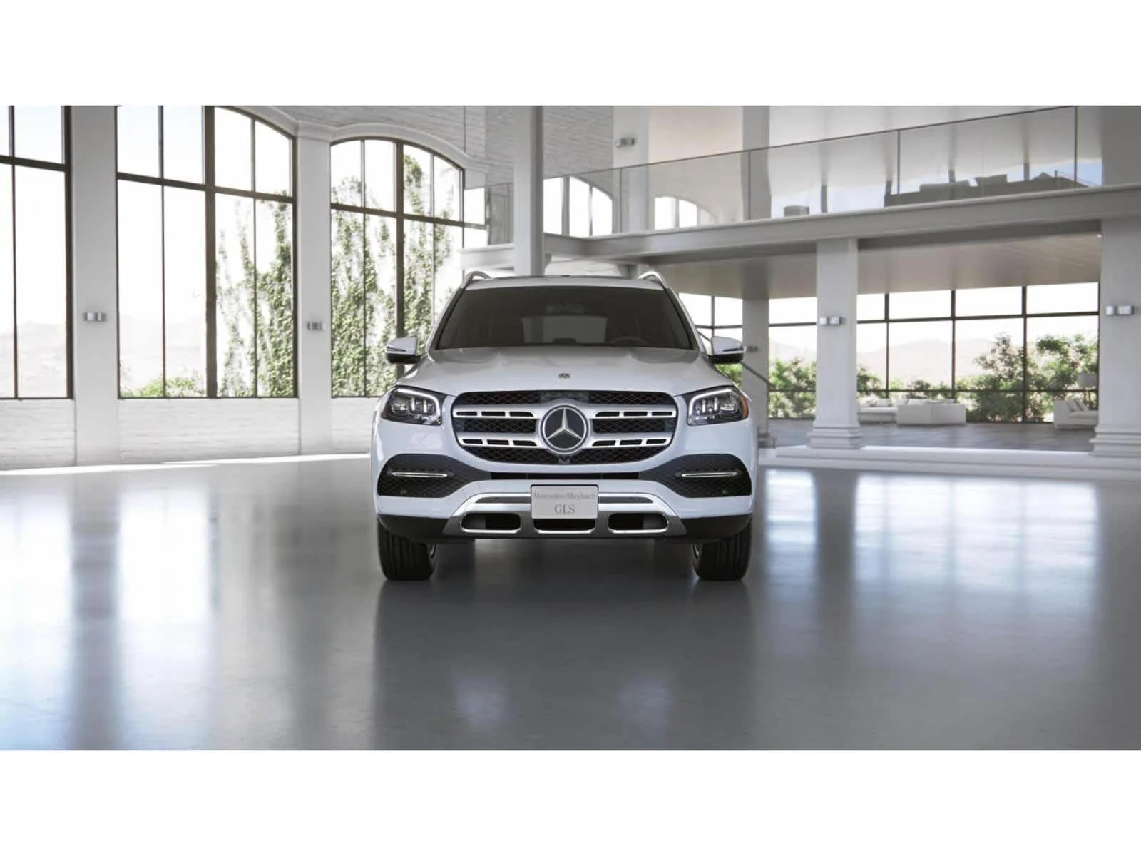 Used 2020 Polar White Mercedes-Benz GLS 450 image 8