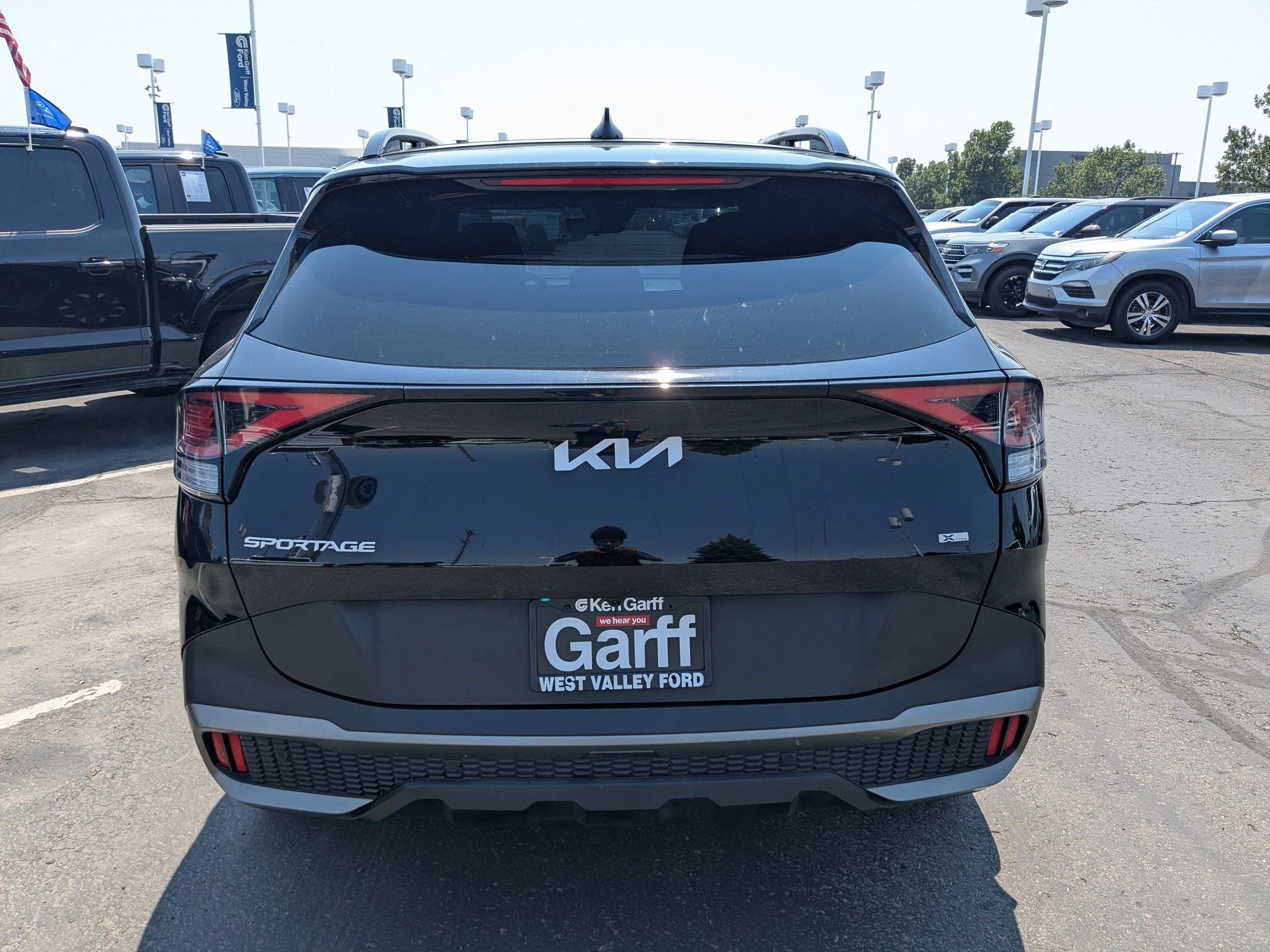 Used 2023 Ebony Black Kia X-Line image 4