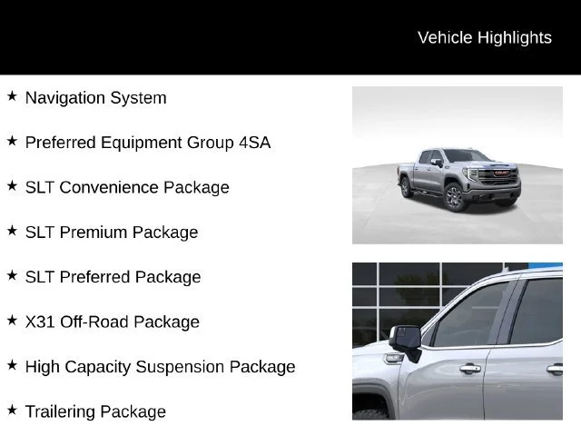 New 2026 Sterling Metallic GMC SLT image 8