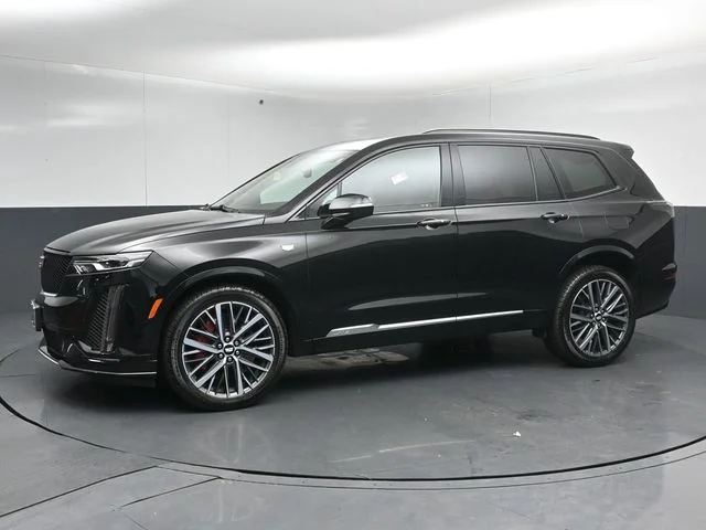 Certified Used 2025 Stellar Black Metallic Cadillac Sport image 4