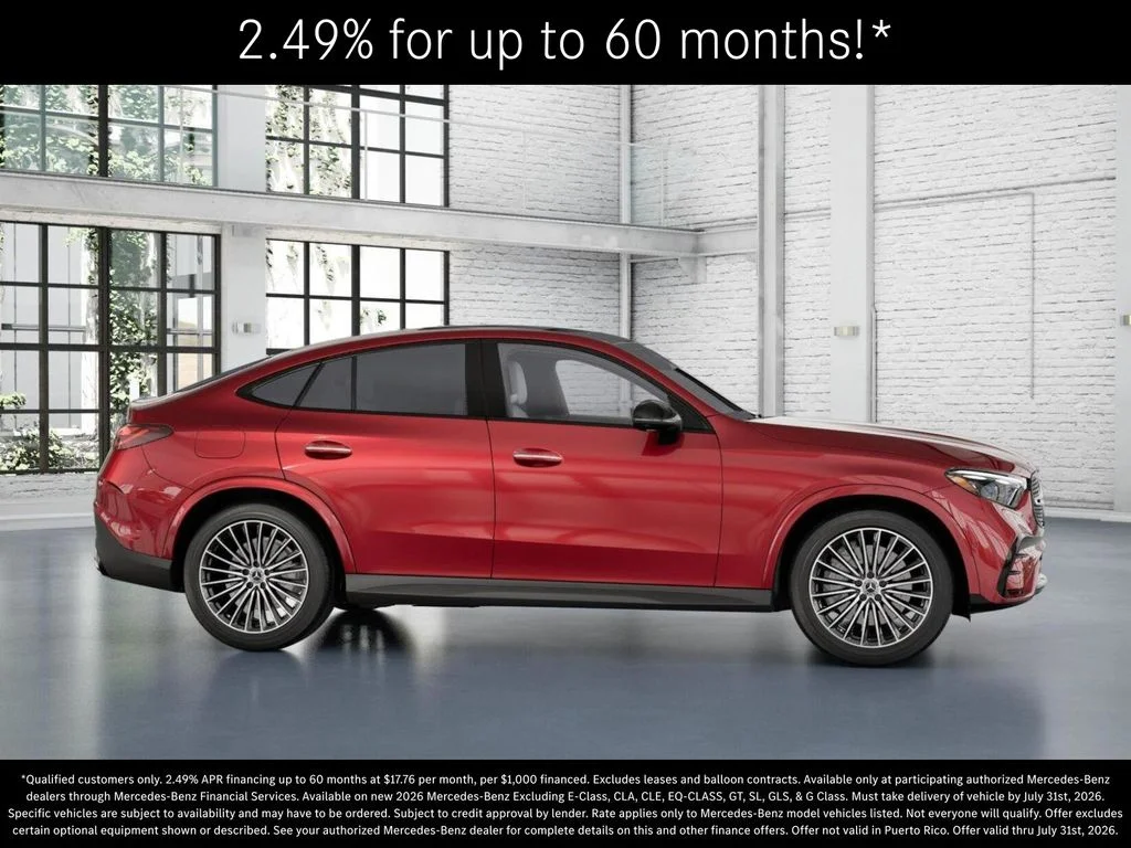 New 2026 MANUFAKTUR Patagonia Red Metallic Mercedes-Benz GLC 300 image 15