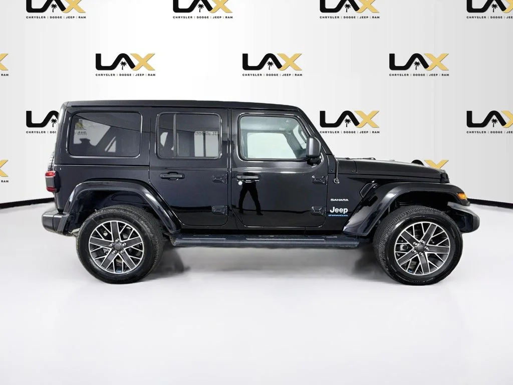 Used 2023 Black Jeep Sahara 4xe image 8