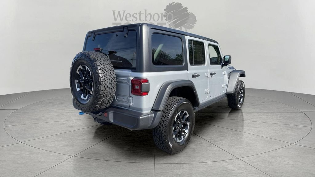 Used 2024 Silver Jeep Rubicon 4xe image 7