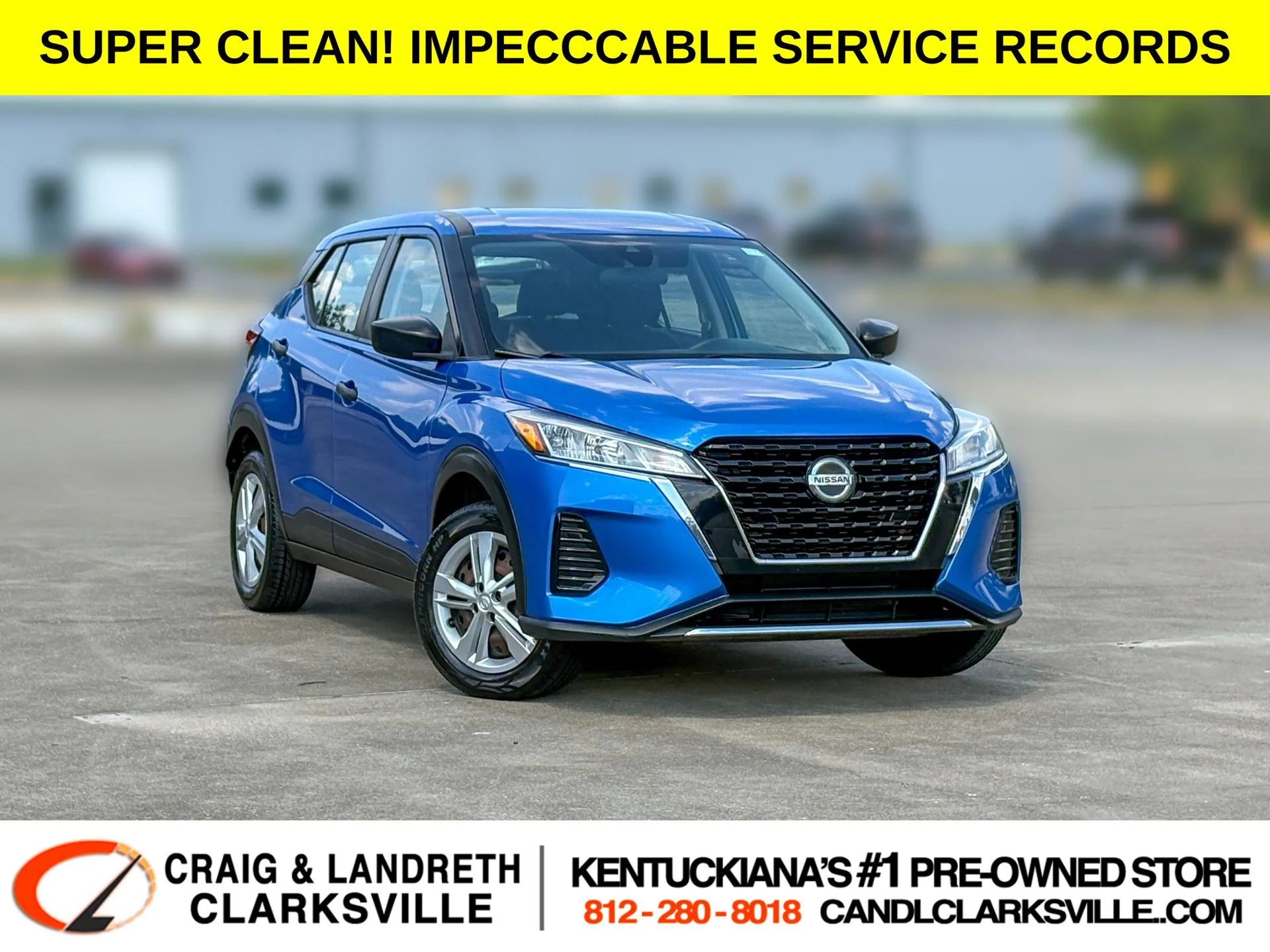 Used 2021 Blue Nissan S image 1