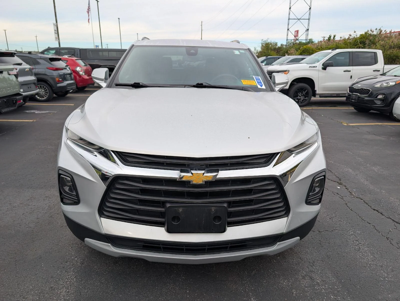 Used 2021 Silver Ice Metallic Chevrolet LT image 2