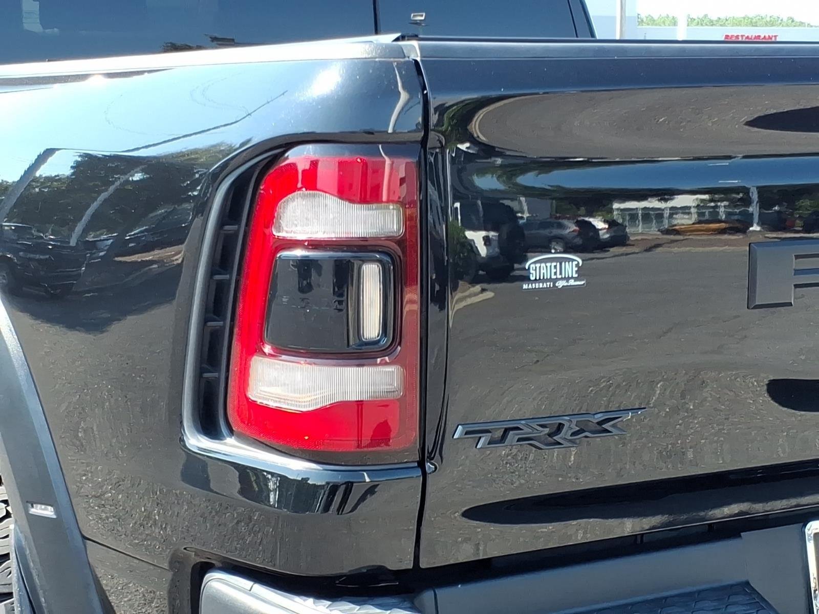 Used 2022 Diamond Black Crystal Pearlcoat Ram TRX image 19