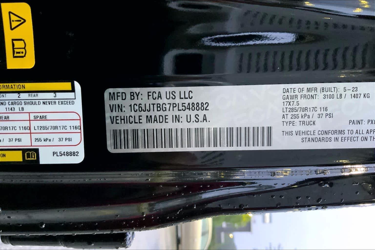 Used 2023 Black Clearcoat Jeep Rubicon image 31