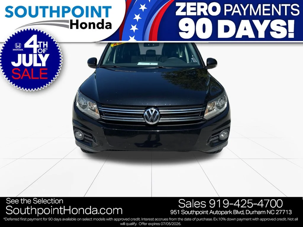 Used 2013 Volkswagen Tiguan S with VIN WVGAV3AX2DW600777 for sale in Durham, NC