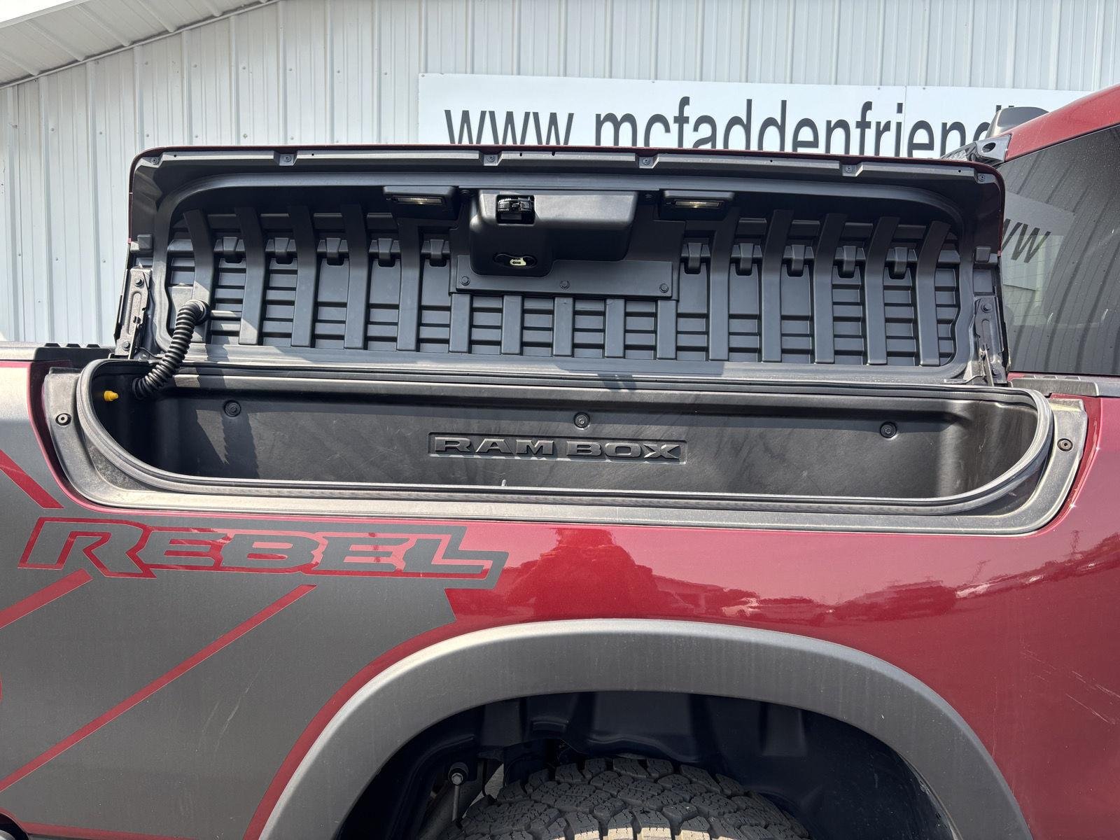 Used 2025 Delmonico Red Pearlcoat Ram Rebel image 47