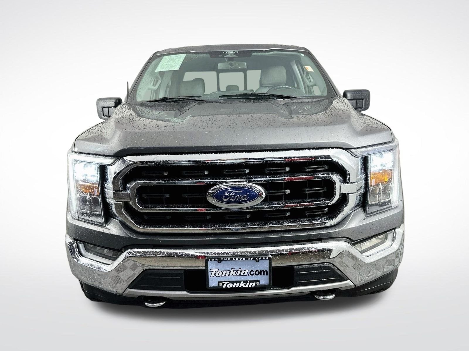 Used 2021 Gray Metallic Ford XLT image 1
