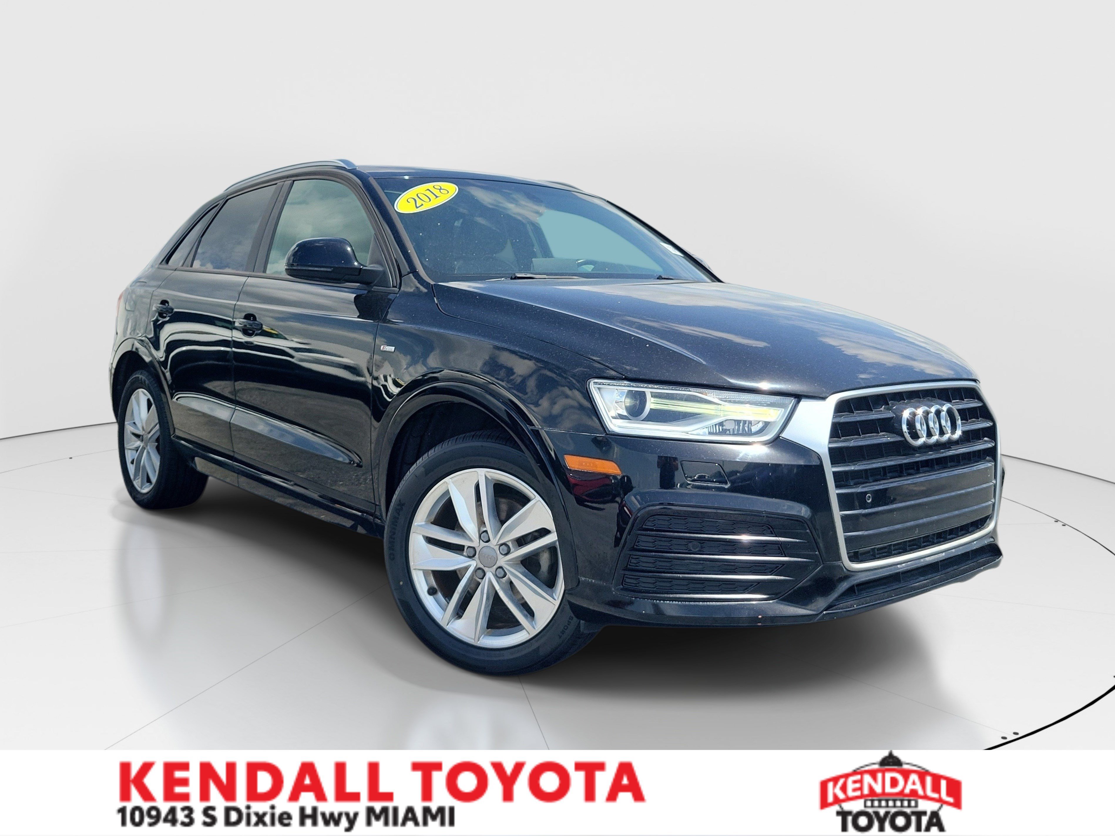 Used 2018 Brilliant Black Audi 2.0T Premium image 1