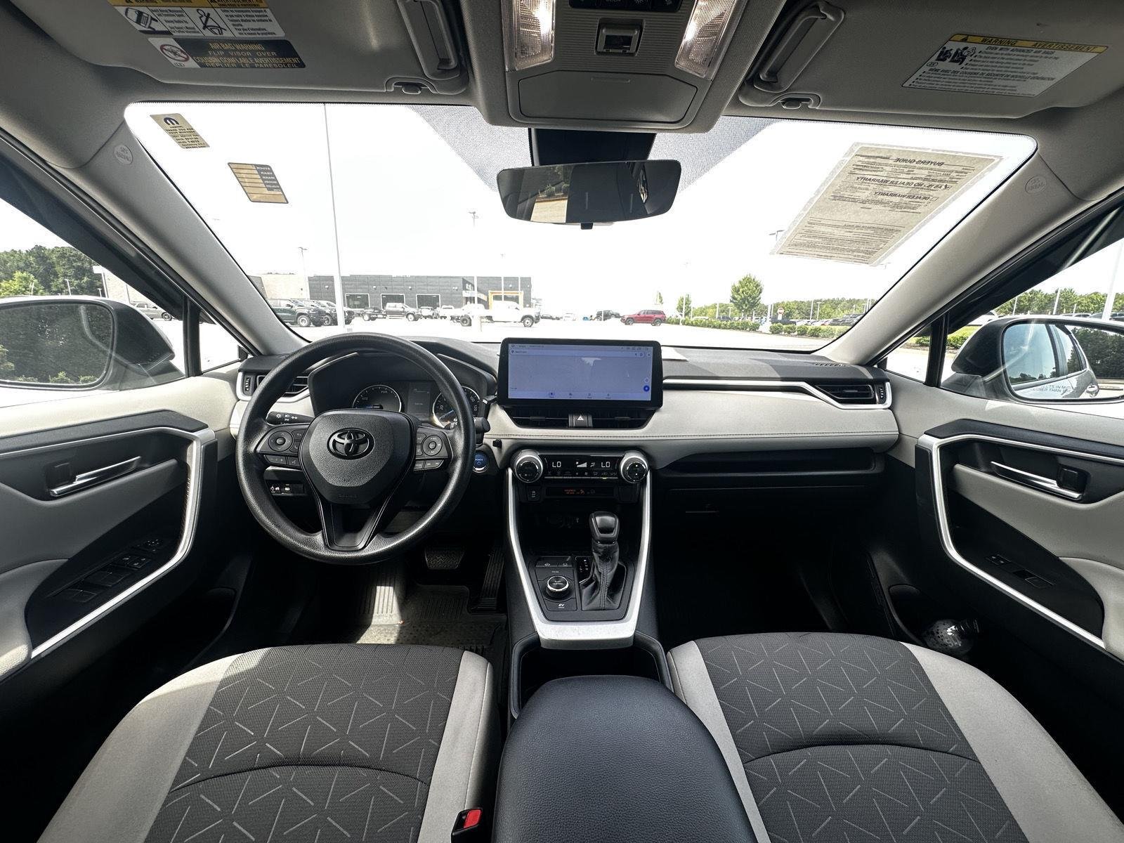 Used 2022 Silver Sky Metallic Toyota Hybrid XLE image 12