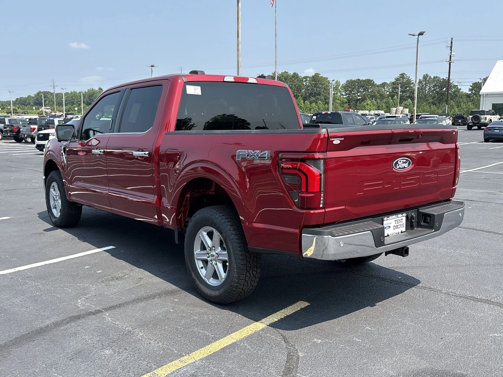 New 2026 Ruby Red Metallic Tinted Clearcoat Ford Lariat® image 22