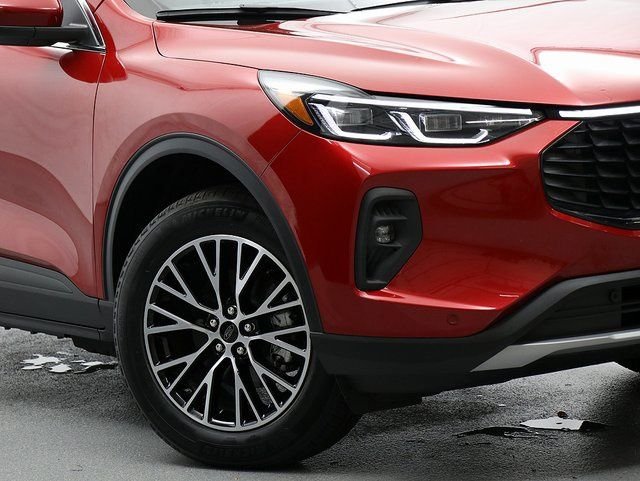 New 2025 Rapid Red Metallic Tinted Clearcoat Ford Plug-in Hybrid image 3