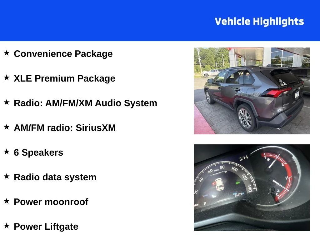Used 2024 Gray Toyota XLE Premium image 4