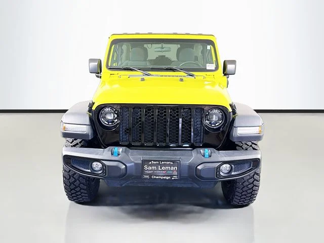 Used 2023 Yellow Jeep Willys 4xe image 2
