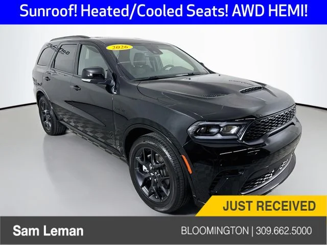 2026 Dodge Durango GT Plus HEMI V8 for sale at Sam Leman Chrysler Jeep Dodge of Bloomington