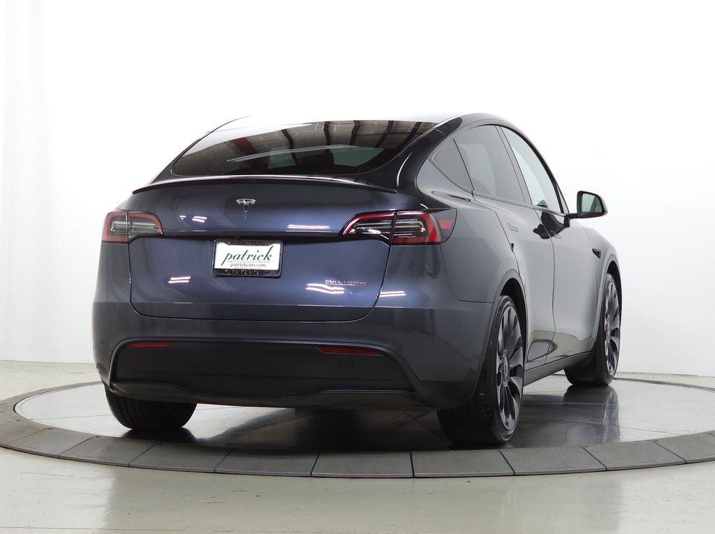 Used 2023 Midnight Silver Metallic Tesla Performance image 11