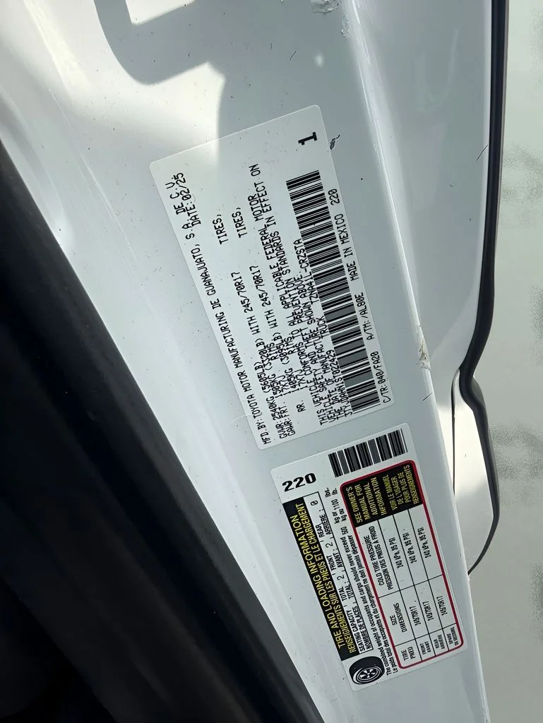 Used 2025 White Toyota SR image 18