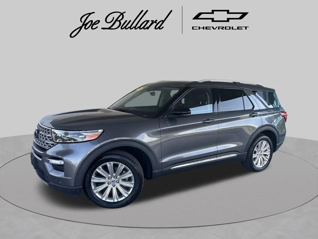 Used 2022 Gray Metallic Ford Limited image 1