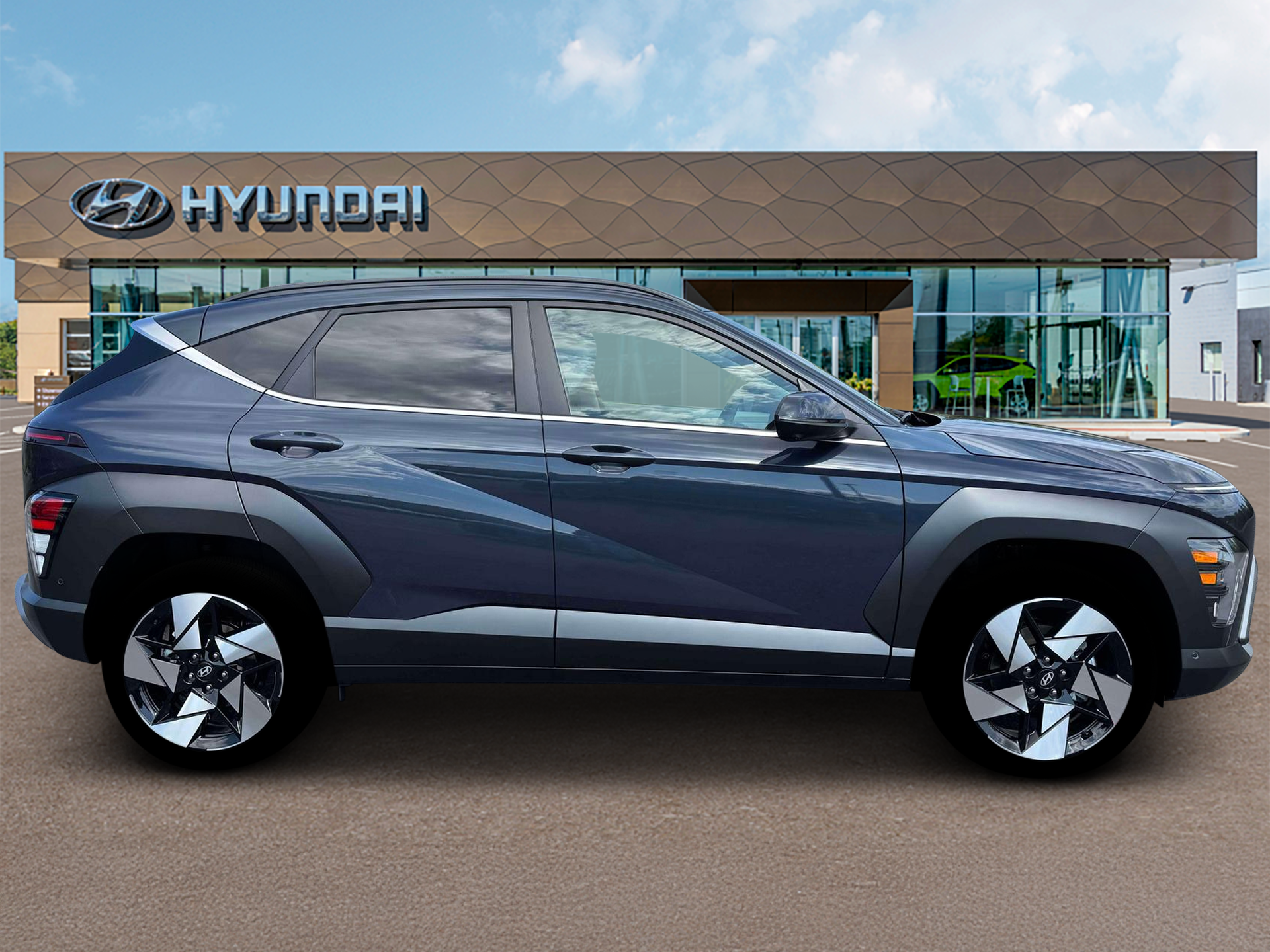 New 2026 Blue Hyundai Limited AWD image 9