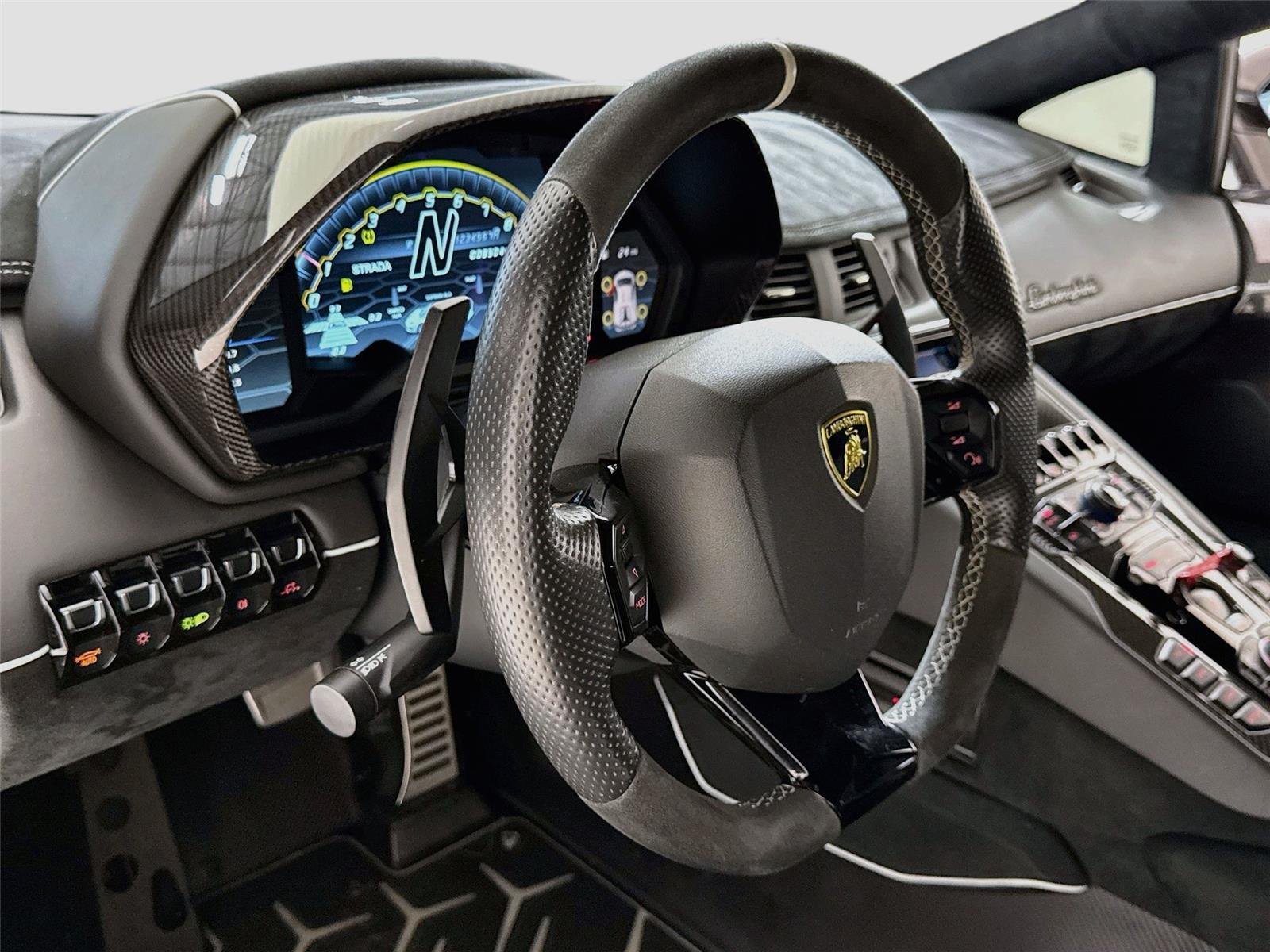 Used 2020 Nero Aldebaran Lamborghini SVJ | Boden Exhaust | Ext Carbon Pkg image 23
