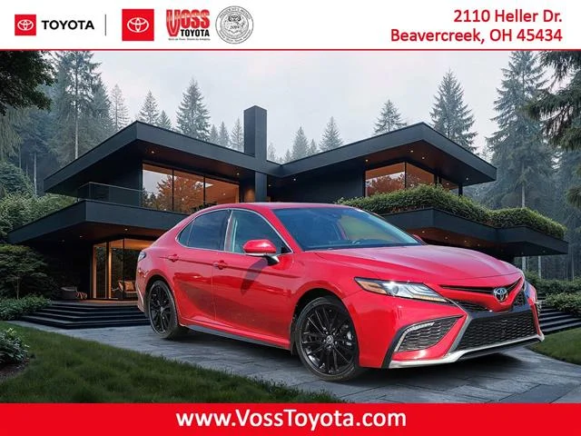 Certified Used 2024 RED Toyota XSE image 1