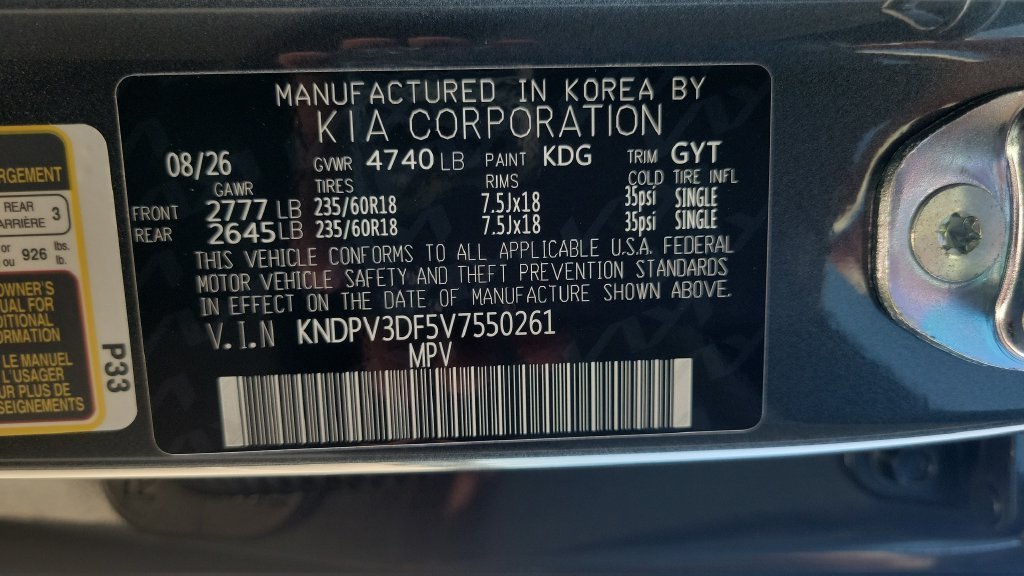 New 2027 Gravity Gray Kia EX image 24