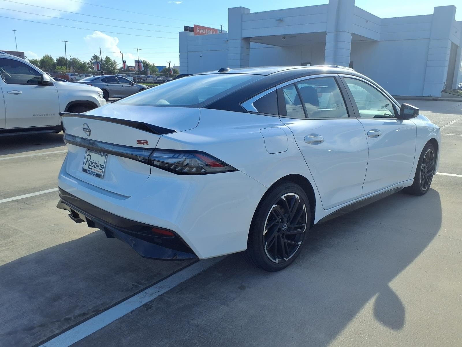 2026 Nissan Sentra SR White at Robbins Nissan