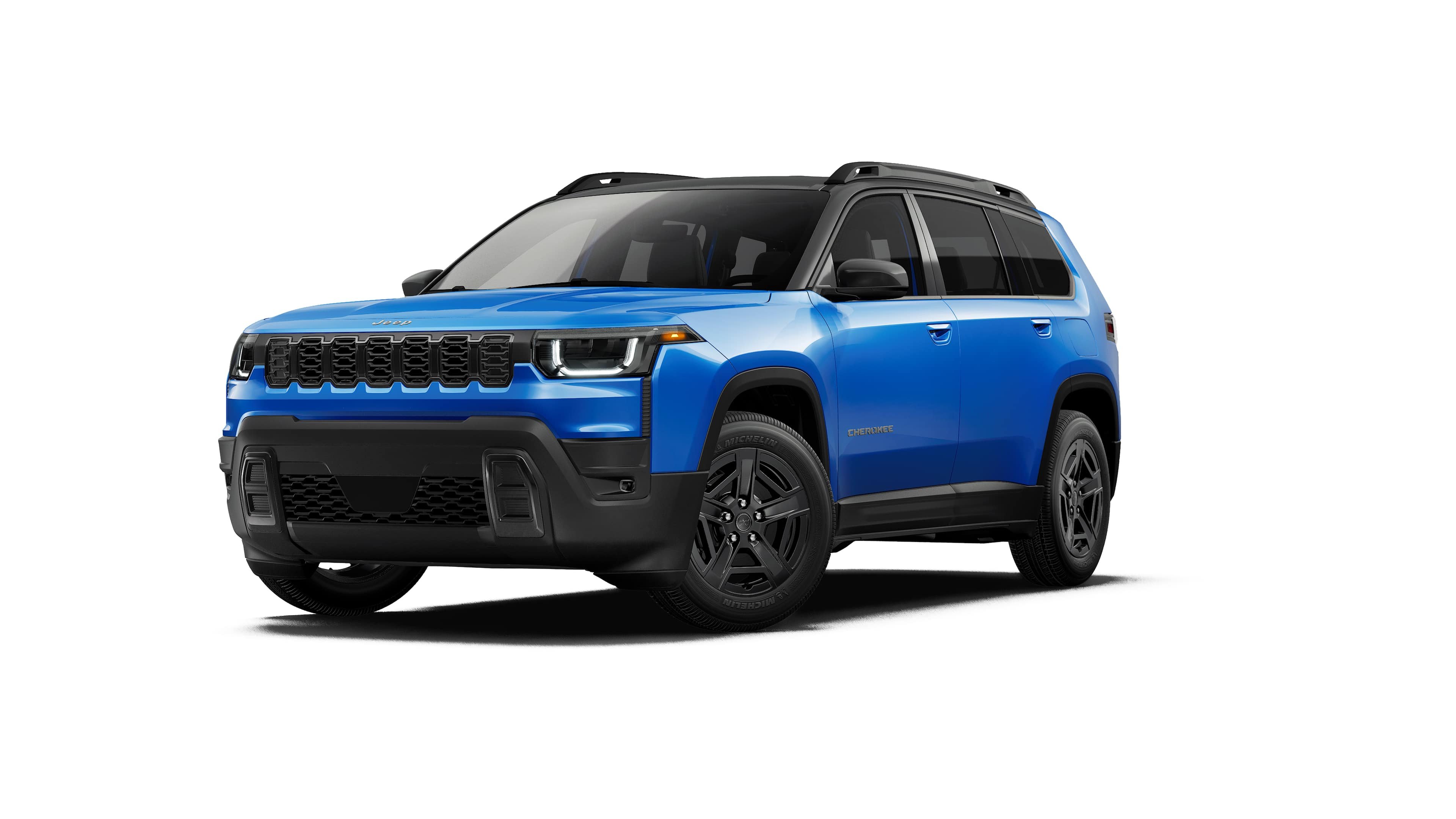 New 2027 Hydro Blue Pearlcoat Jeep Limited image 1