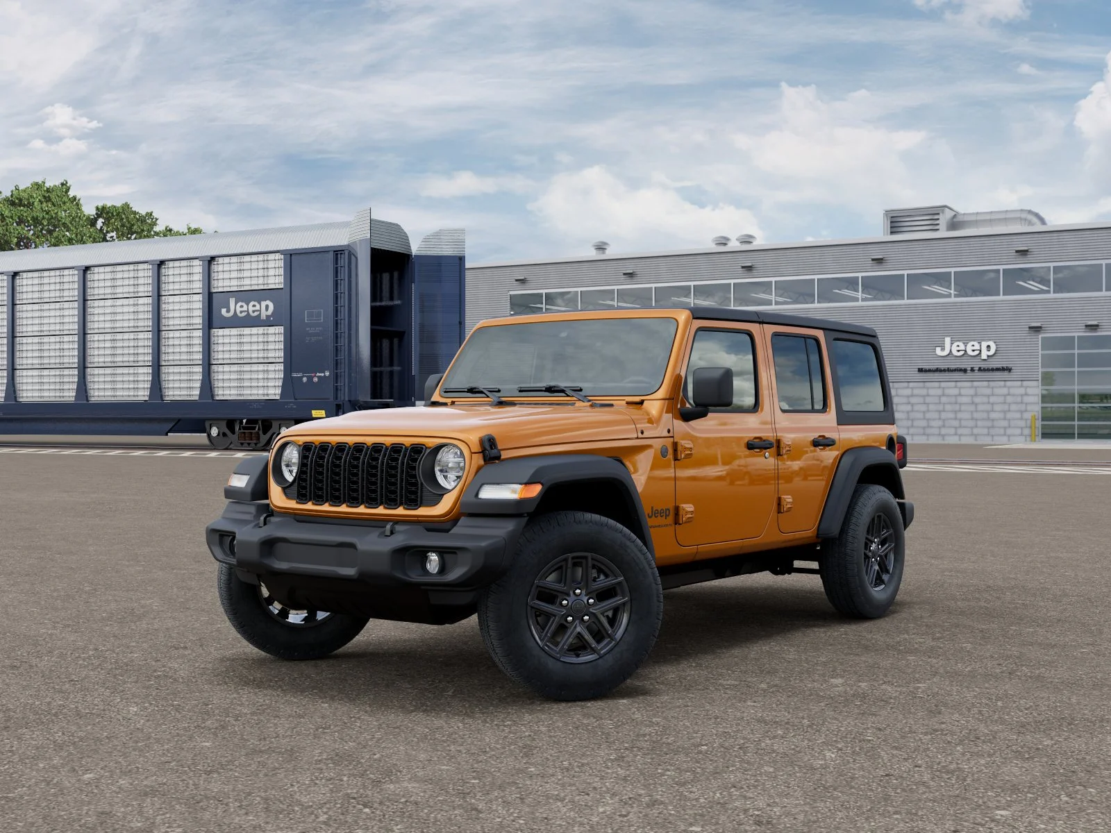 New 2026 Goldilocks Exterior Paint Jeep Sport S image 1