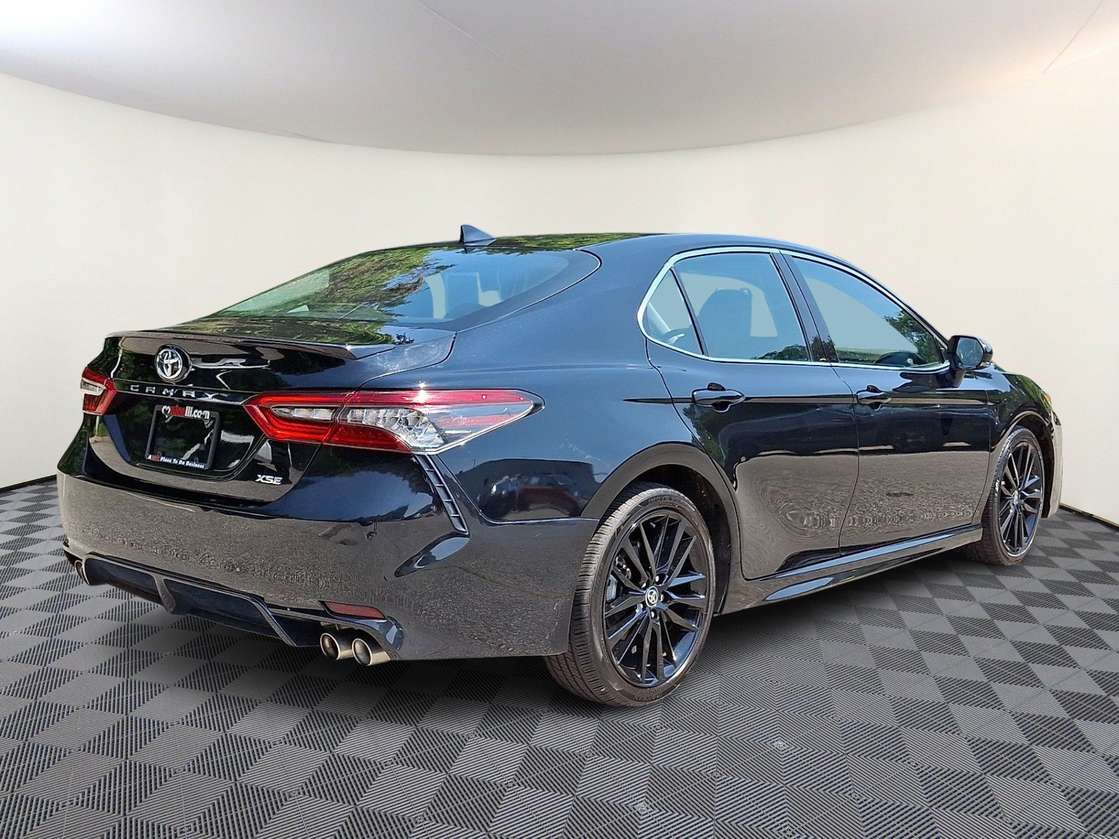 Used 2024 Midnight Black Metallic   218 Toyota XSE image 5
