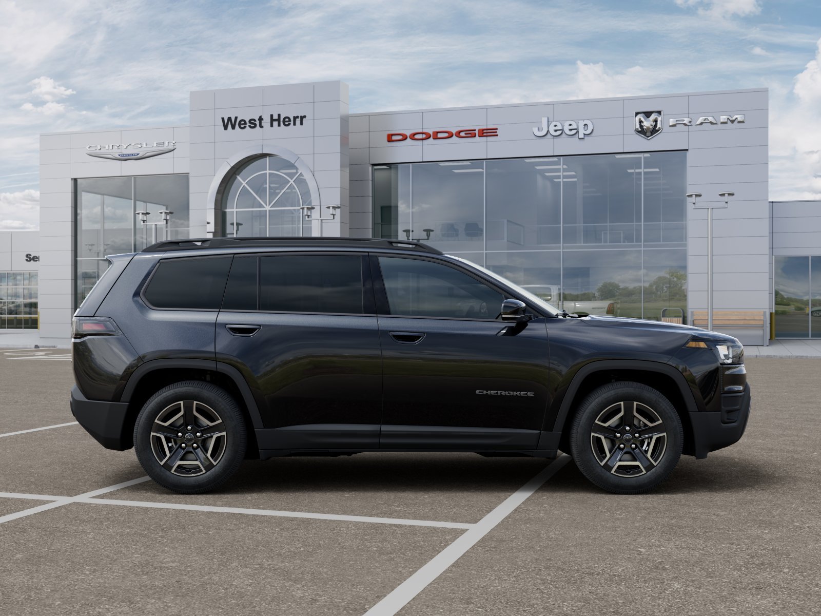 New 2026 Diamond Black Crystal Pearl-Coat Exterior Paint Jeep CHEROKEE LIMITED 4X4 image 47