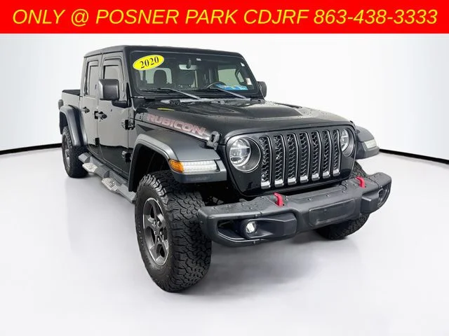 Used 2020 Black Jeep Rubicon image 1